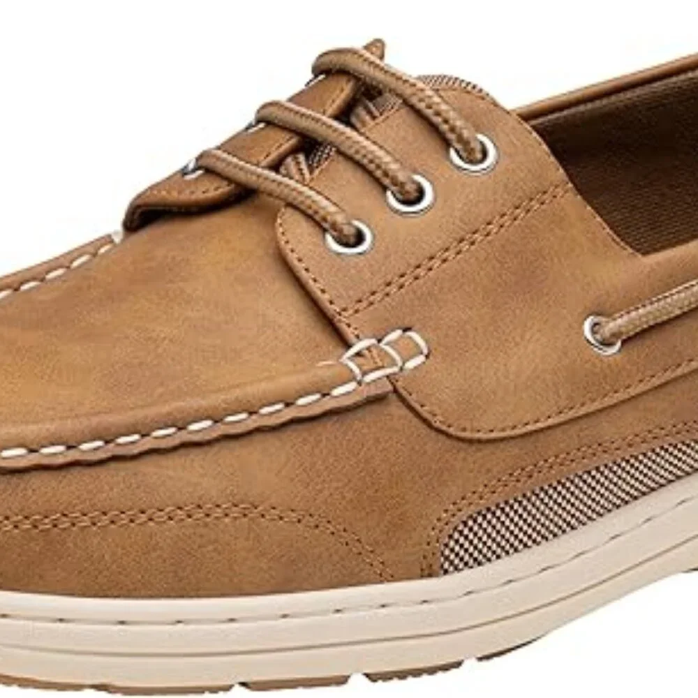 NWT Vostey Milan Loafers Slip-ons Boat Shoes Men Comfortable Casual Loafers